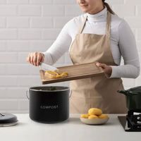 Microgarden Kitchen Compost Bin - Eucalyptus